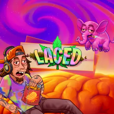 Laced game tile